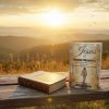 Sunrise over peaceful overlook with Jesus & Unseen Moments